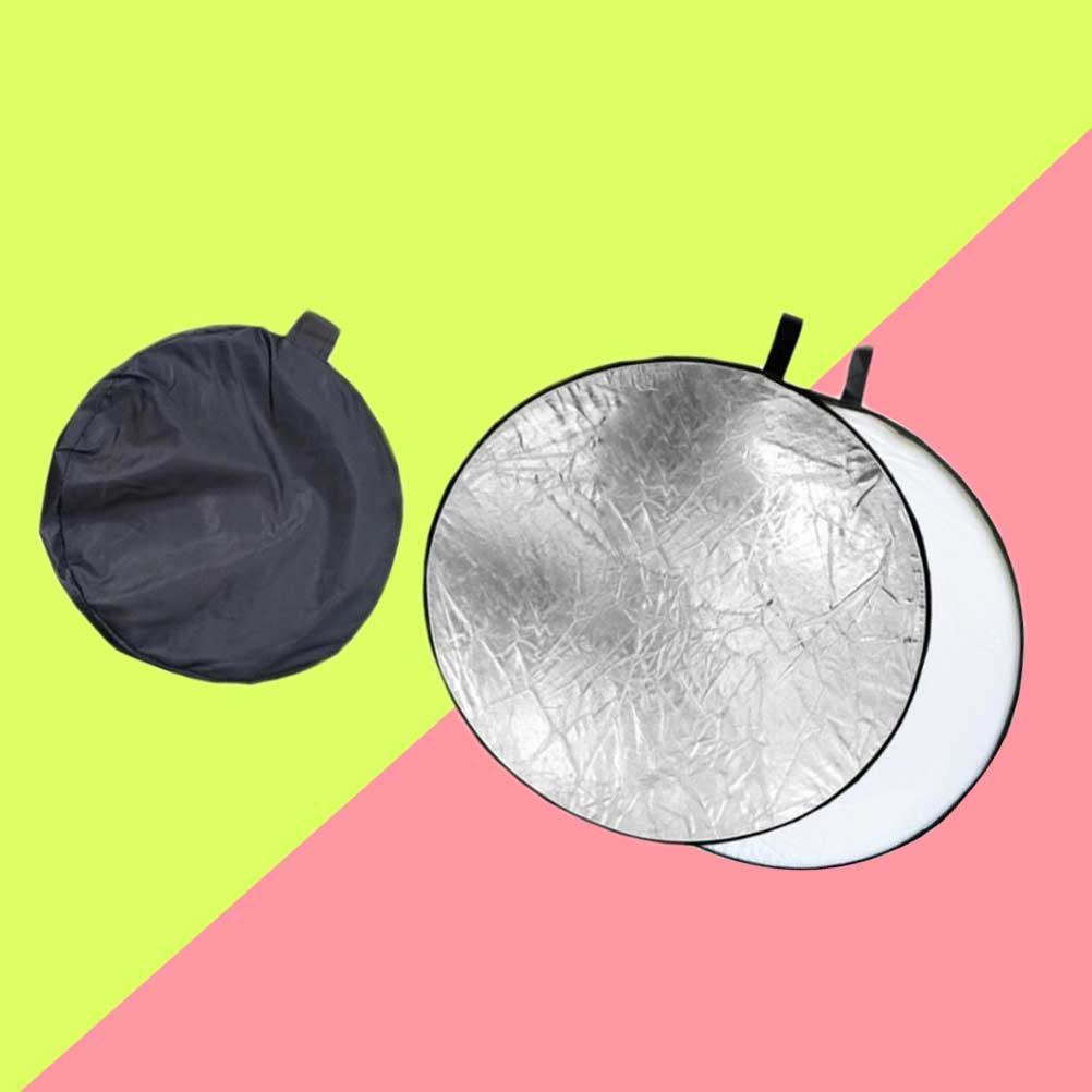 Photography Lighting Diffuser - Riflettore rotondo 2 in 1 da