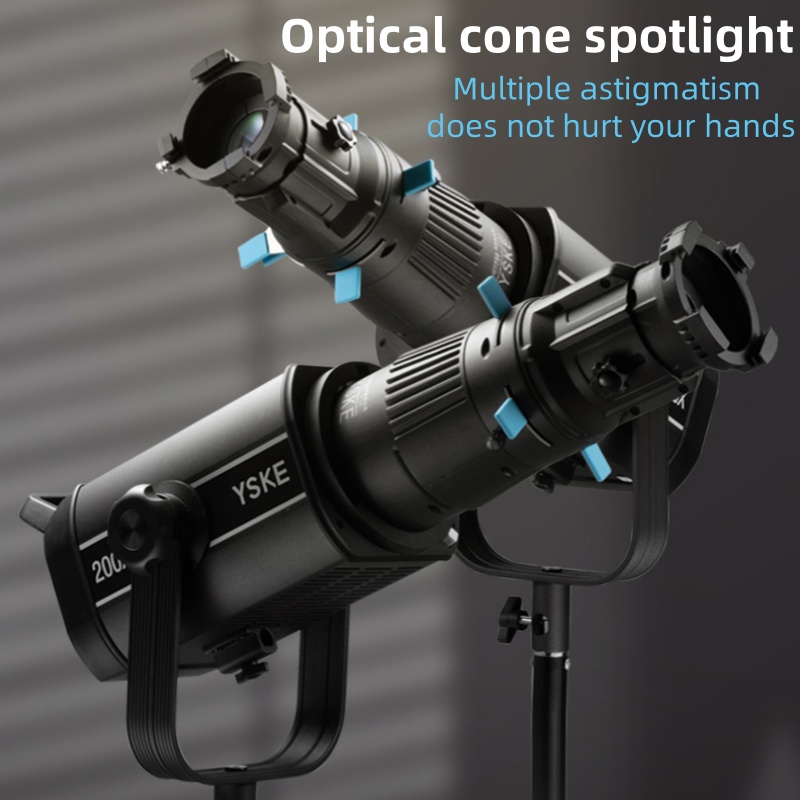 Snoot Flash Modifier - YSKE Attacco Bowens Kit Faro Ottico