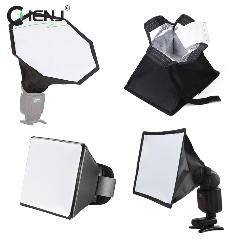 Photography Lightning - 1 pz pieghevole diffusore flash softbox