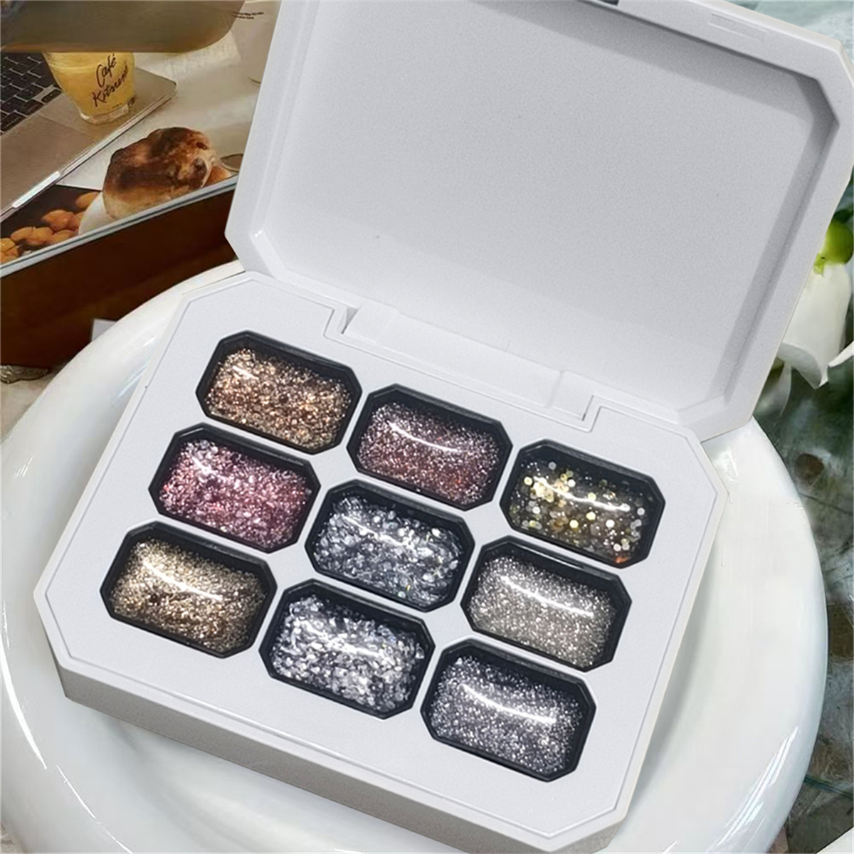 Photography Lighting Gels - 1 pz Gel Solido Glitterato Starburst