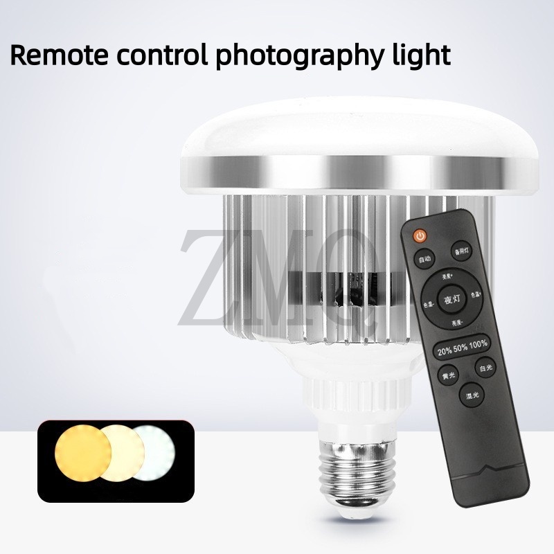 Quality Photography Lighting - E27 85W 155W Lampada 3200K-5500K LED