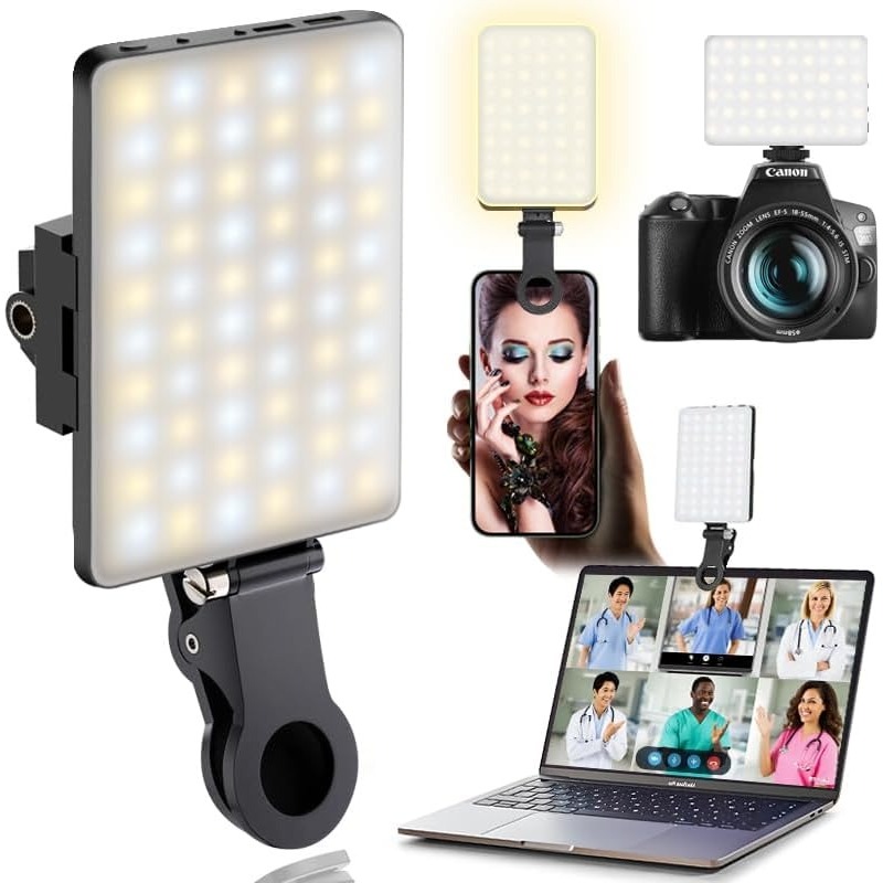 Photography Lighting Equipment - Luce LED Portatile a Clip per