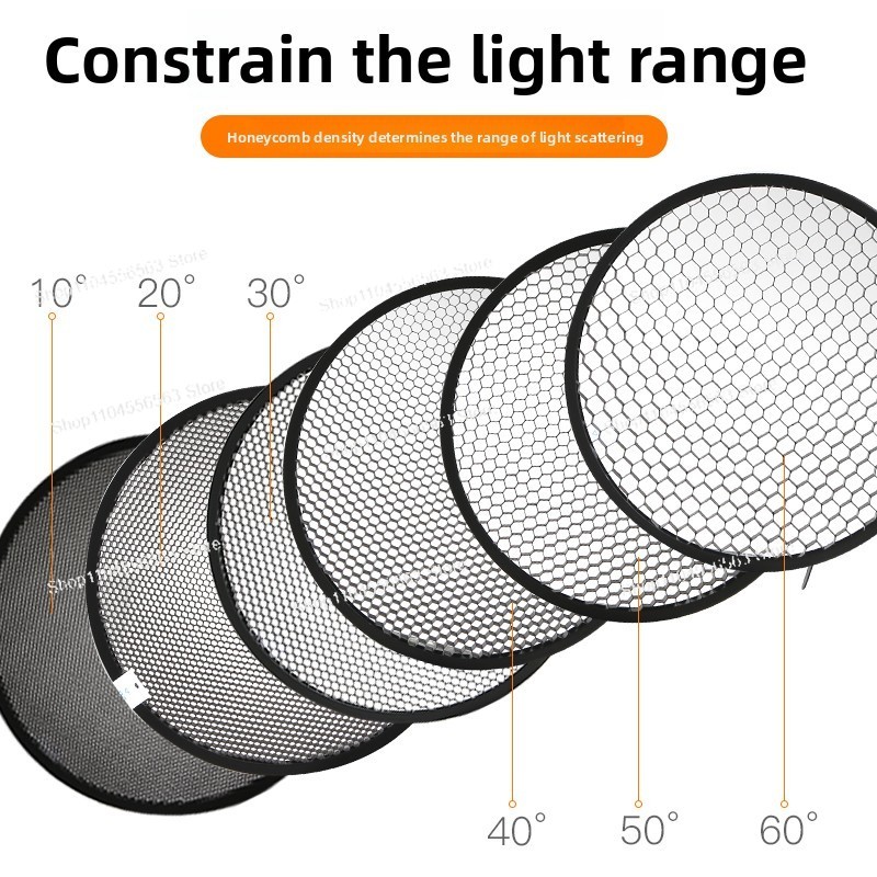Photography Lighting Modifiers - Griglia a Nido d'Ape Standard -