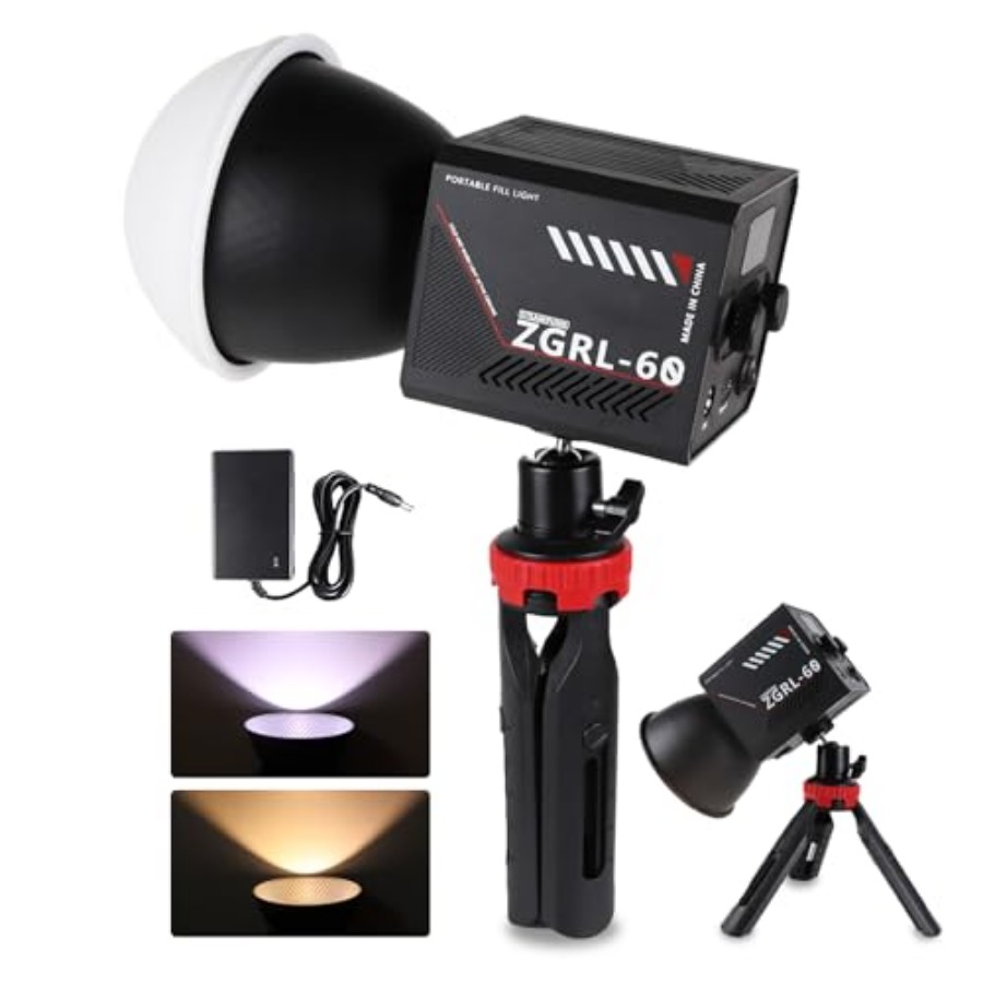 Photography Lighting Studio - Luce video LED COB da 60W