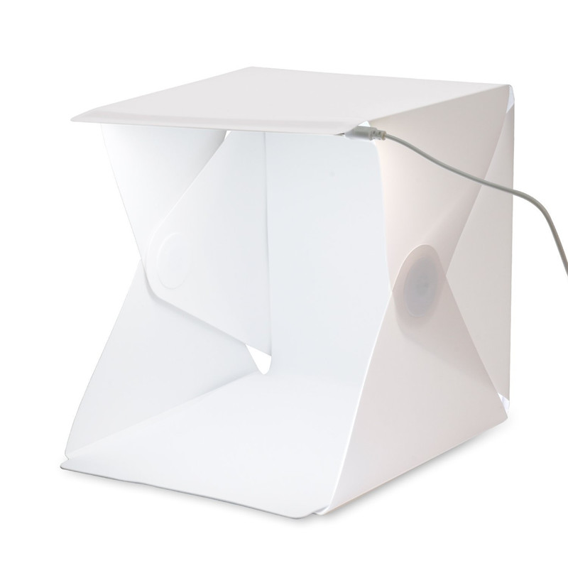 Photography Lighting And Backdrop Kits - Mini Studio Fotografico Portatile con Sfondo