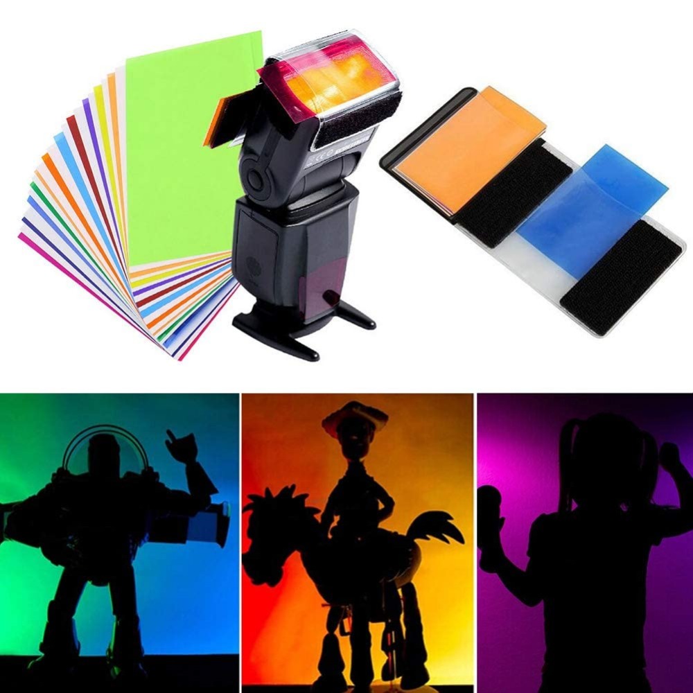 Photography Lighting With Flash - Kit di 12 Gel Colorati per