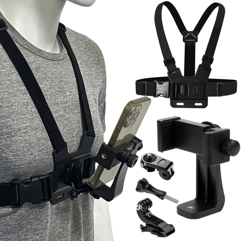 Gopro Action Camera Hero 13 Black - Cintura di Supporto per Telefono da