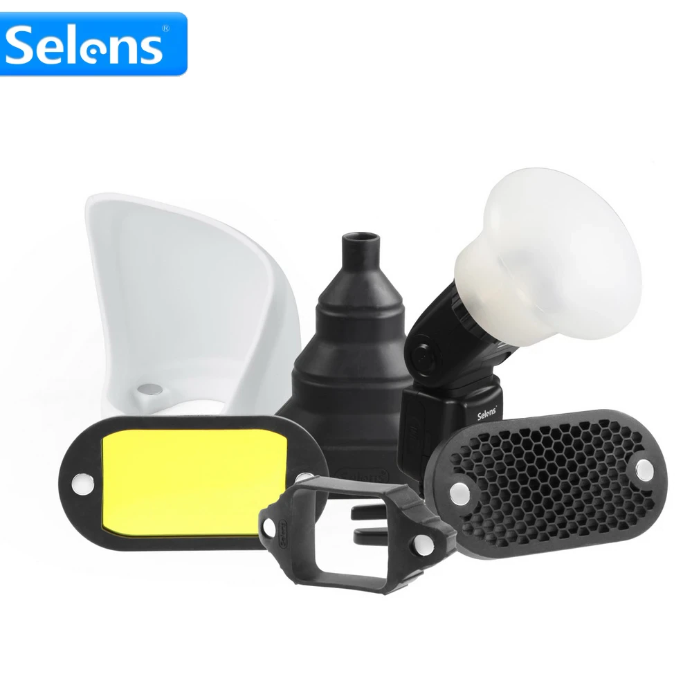 Snoot Flash Modifier - Selens Top Flash accessori magnetici 7