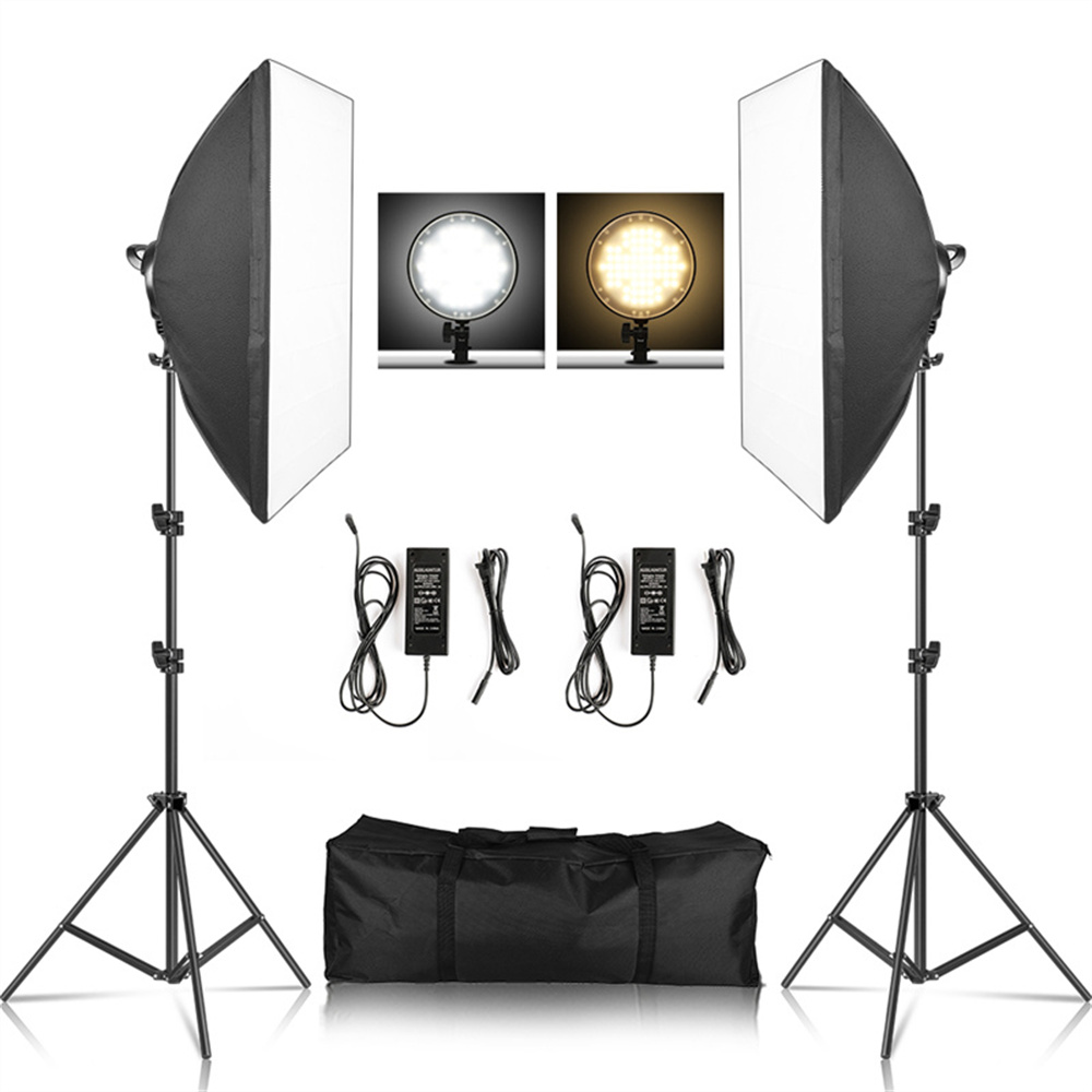 Photography Lightning - Softbox Light Kit fotografico Foto 2M