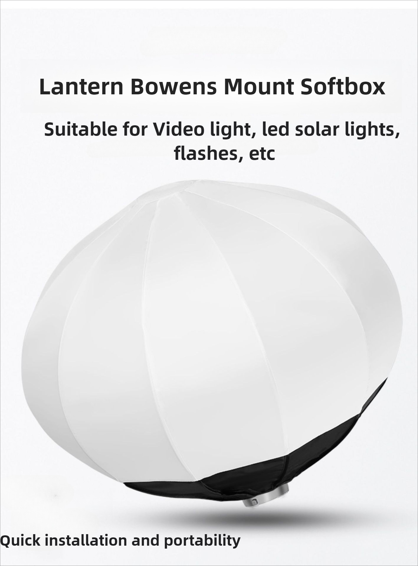 Softbox a Sfera da 55cm 65cm c - Photography Lighting Modifiers recensione e prezzo