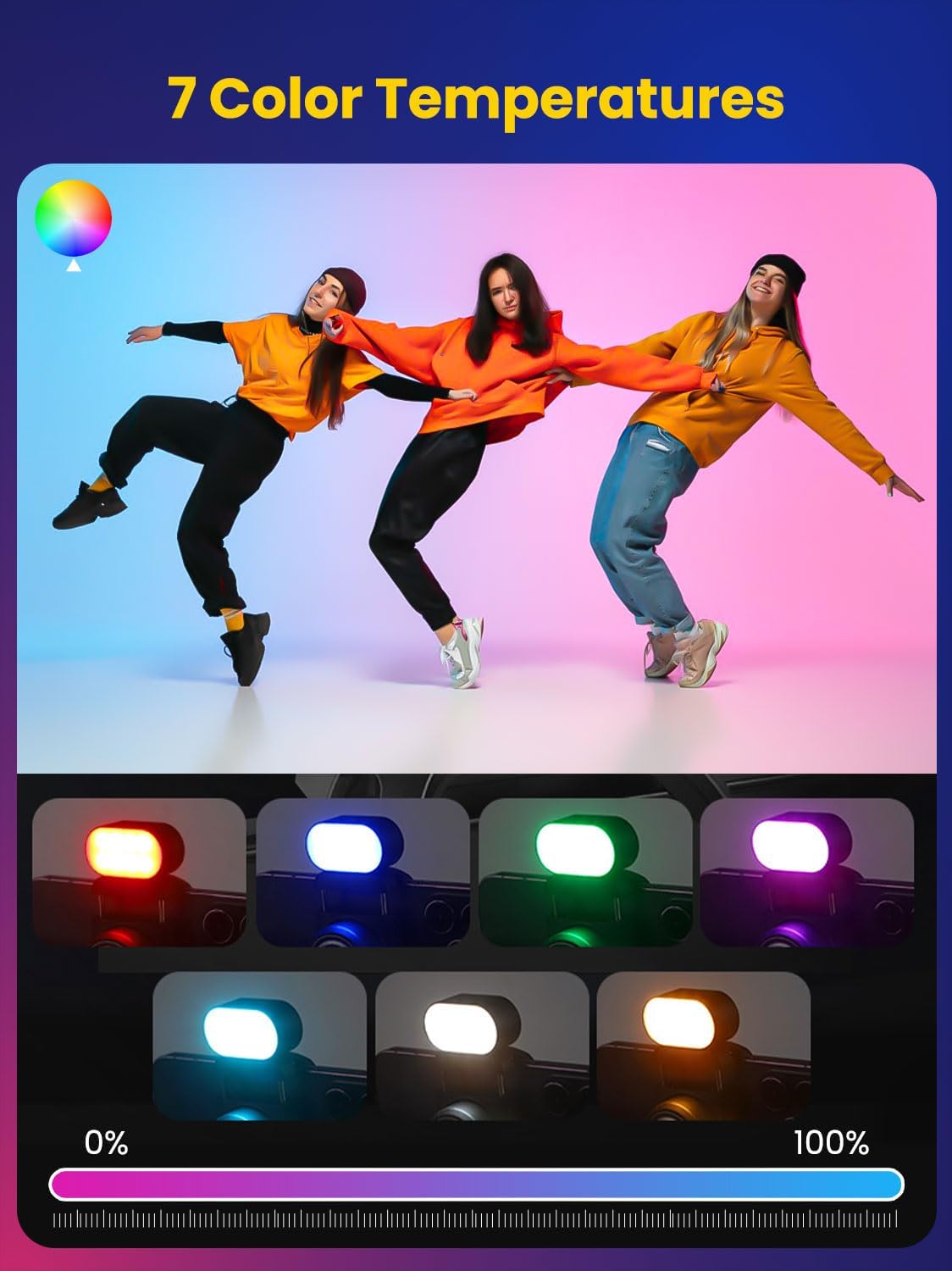 AOCHUAN Mini RGB Luce di riemp - Photography Lighting Equipment recensione e prezzo