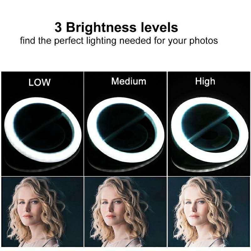 LED Selfie Ring Light 3 modali - Photography Lighting Equipment recensione e prezzo