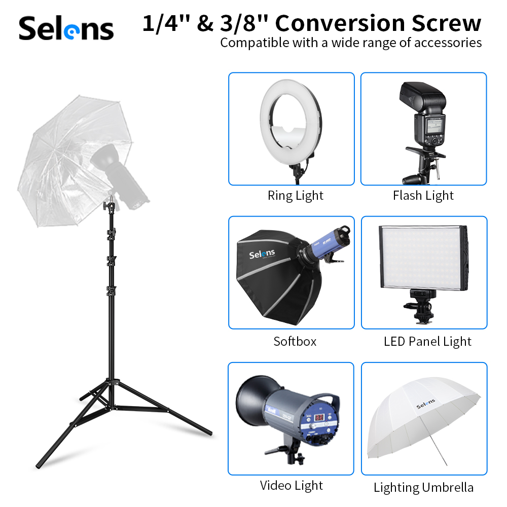 Selens Stativo con Cuscino d'A - Photography Lighting Softbox recensione e prezzo