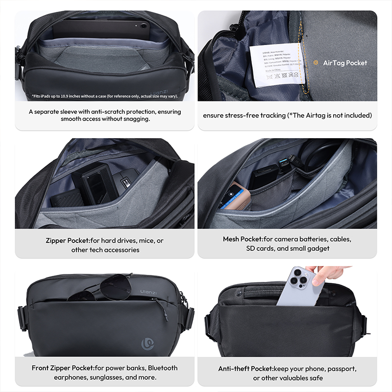 Ulanzi PB038 Borsa a tracolla  - Photography Lighting Outdoor recensione e prezzo