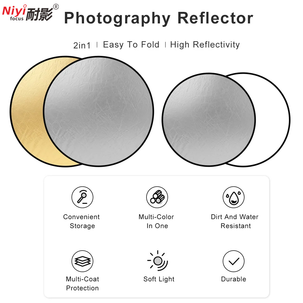 Riflettore Portatile Rotondo 2 - Photography Lighting Diffuser recensione e prezzo