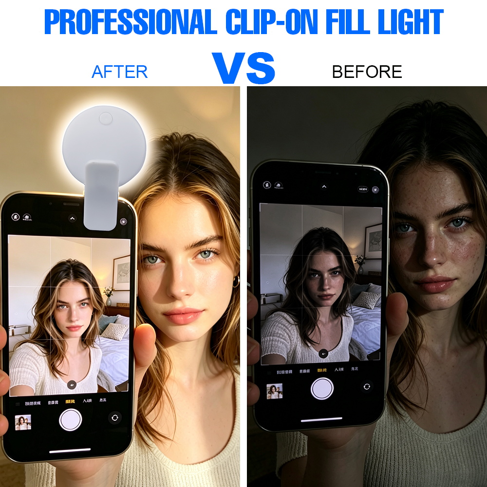 Luce LED a Clip per Selfie, 3  - Photography Lighting Equipment recensione e prezzo