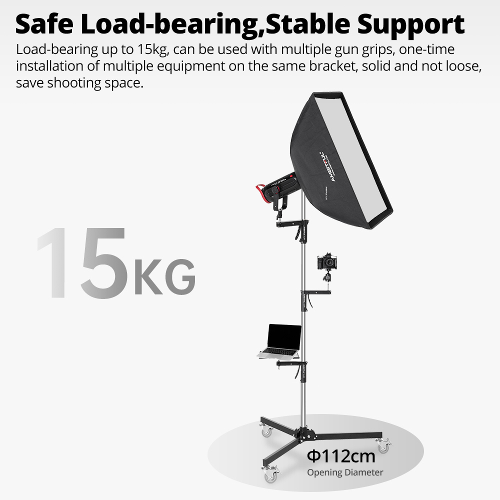 Stativo per luci Ambitful AL25 - Photography Lighting Softbox recensione e prezzo
