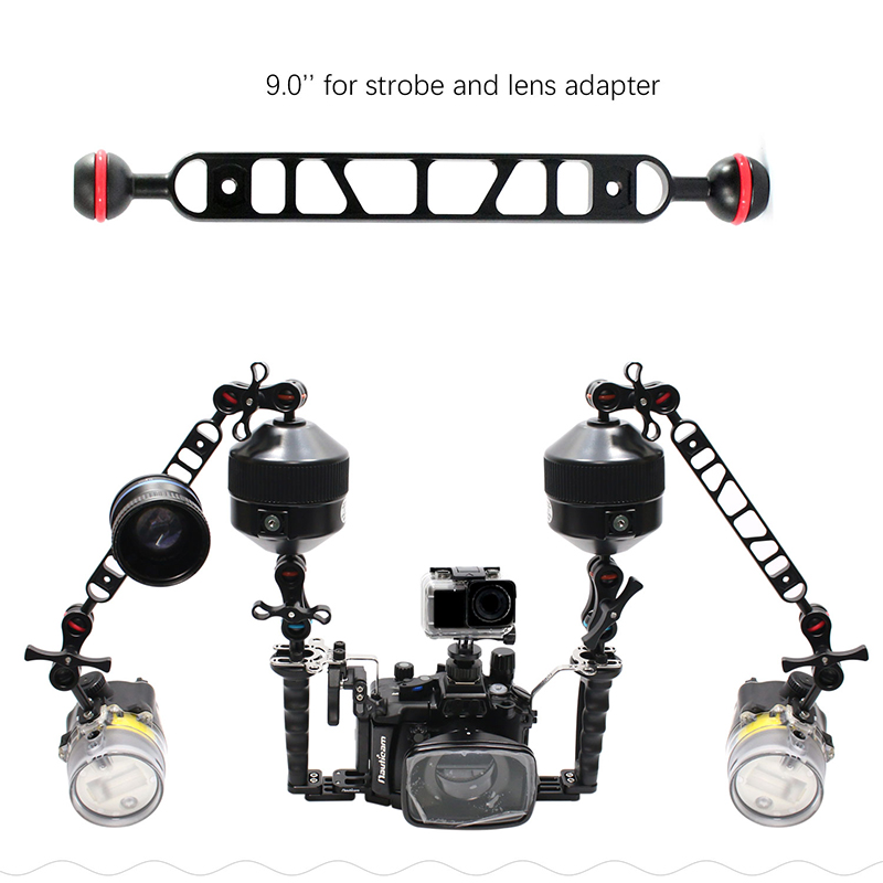 Adattatore a sfera in allumini - Photography Video Lighting Kit recensione e prezzo