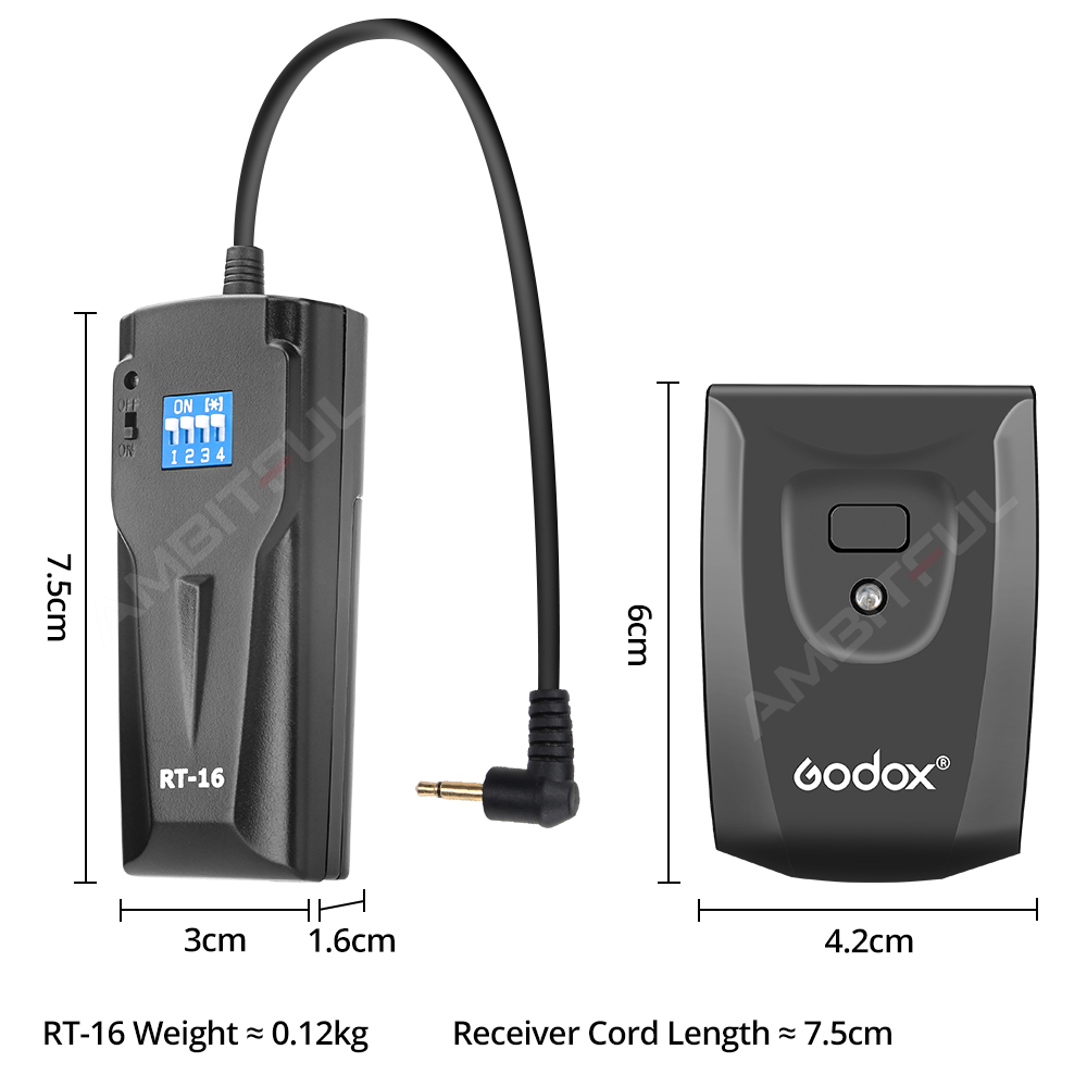 Godox RT-16 Set Trigger Flash  - Trigger Receiver Set recensione e prezzo