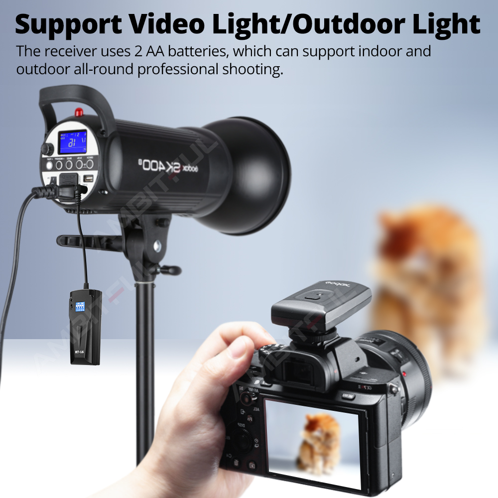 Godox RT-16 Set Trigger Flash  - Trigger Receiver Set recensione e prezzo
