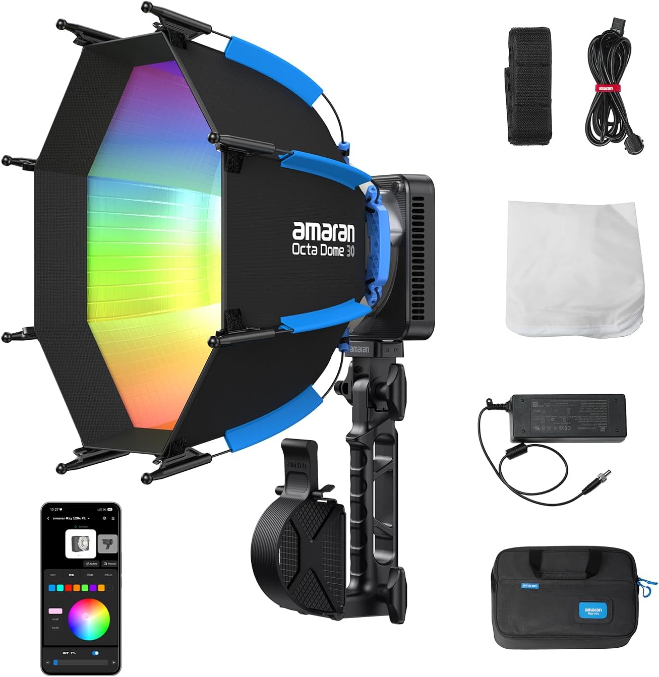Luce video LED RGB da 120W, il - Photography Lighting Softbox recensione e prezzo