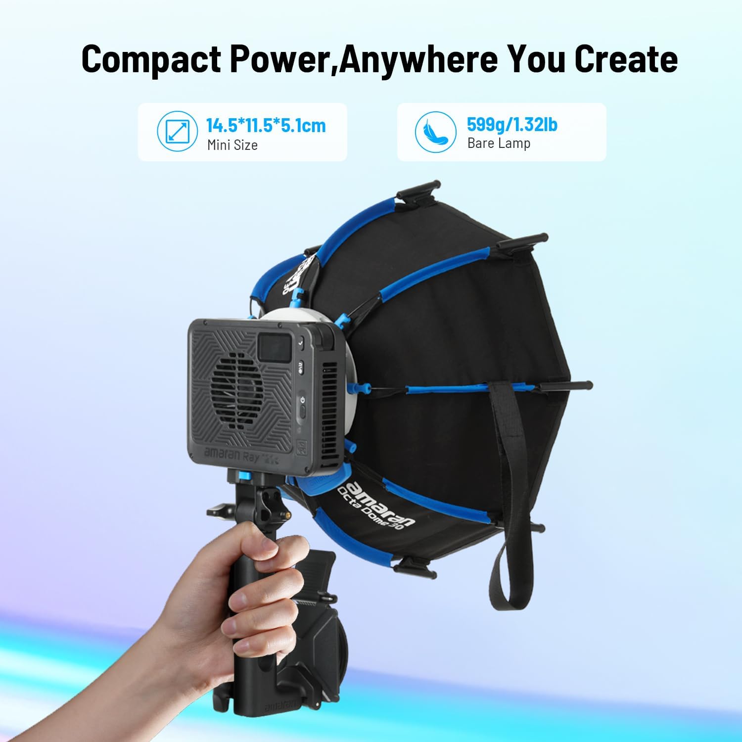 Luce video LED RGB da 120W, il - Photography Lighting Softbox recensione e prezzo