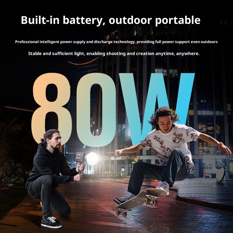 ZGRL80 80W COB LED Video Light - Photography Lighting Outdoor recensione e prezzo
