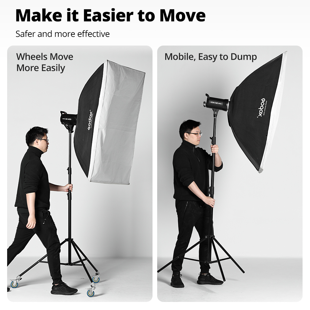 AMBITFUL Set di ruote in metal - Photography Video Lighting Kit recensione e prezzo