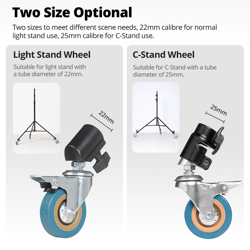 AMBITFUL Set di ruote in metal - Photography Video Lighting Kit recensione e prezzo