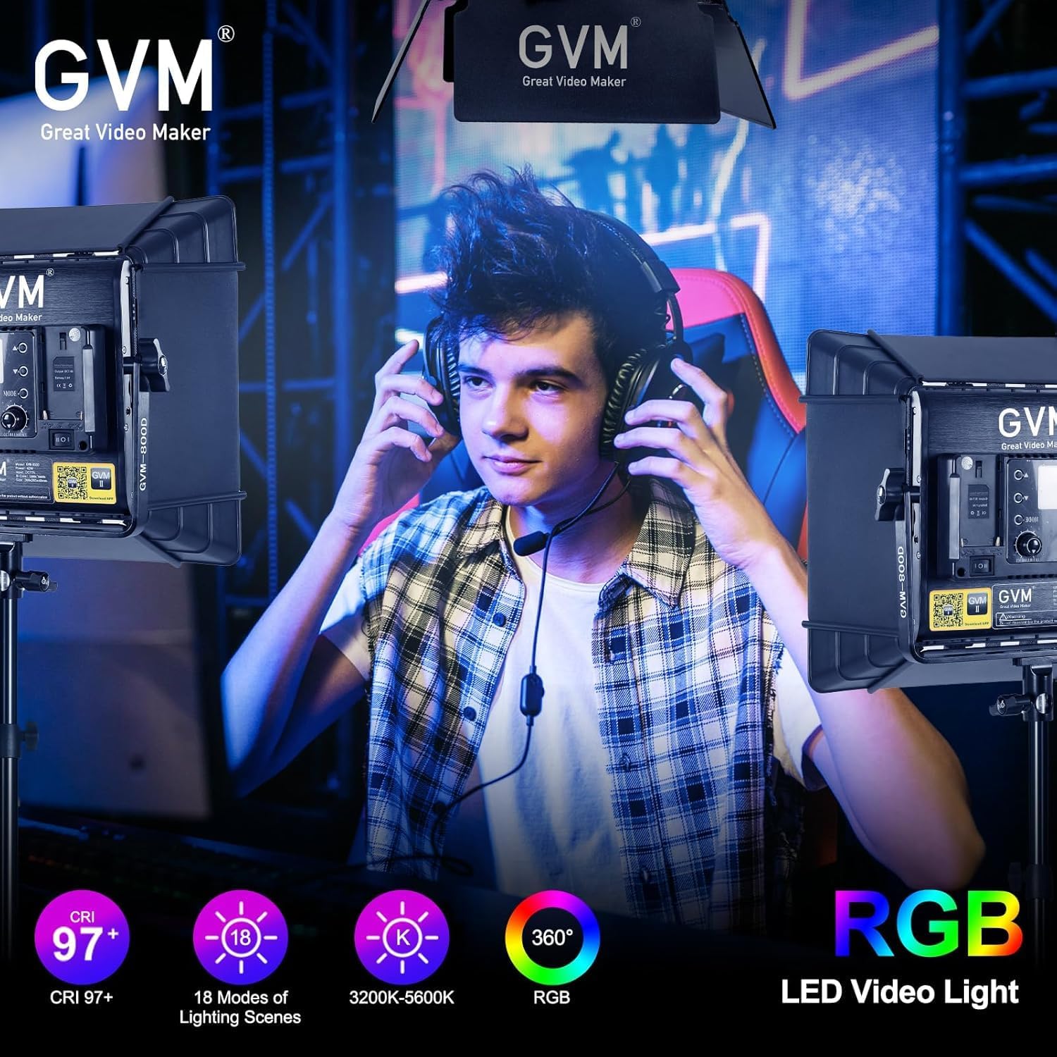 Kit di Illuminazione Video LED - Photography Video Lighting Kit recensione e prezzo