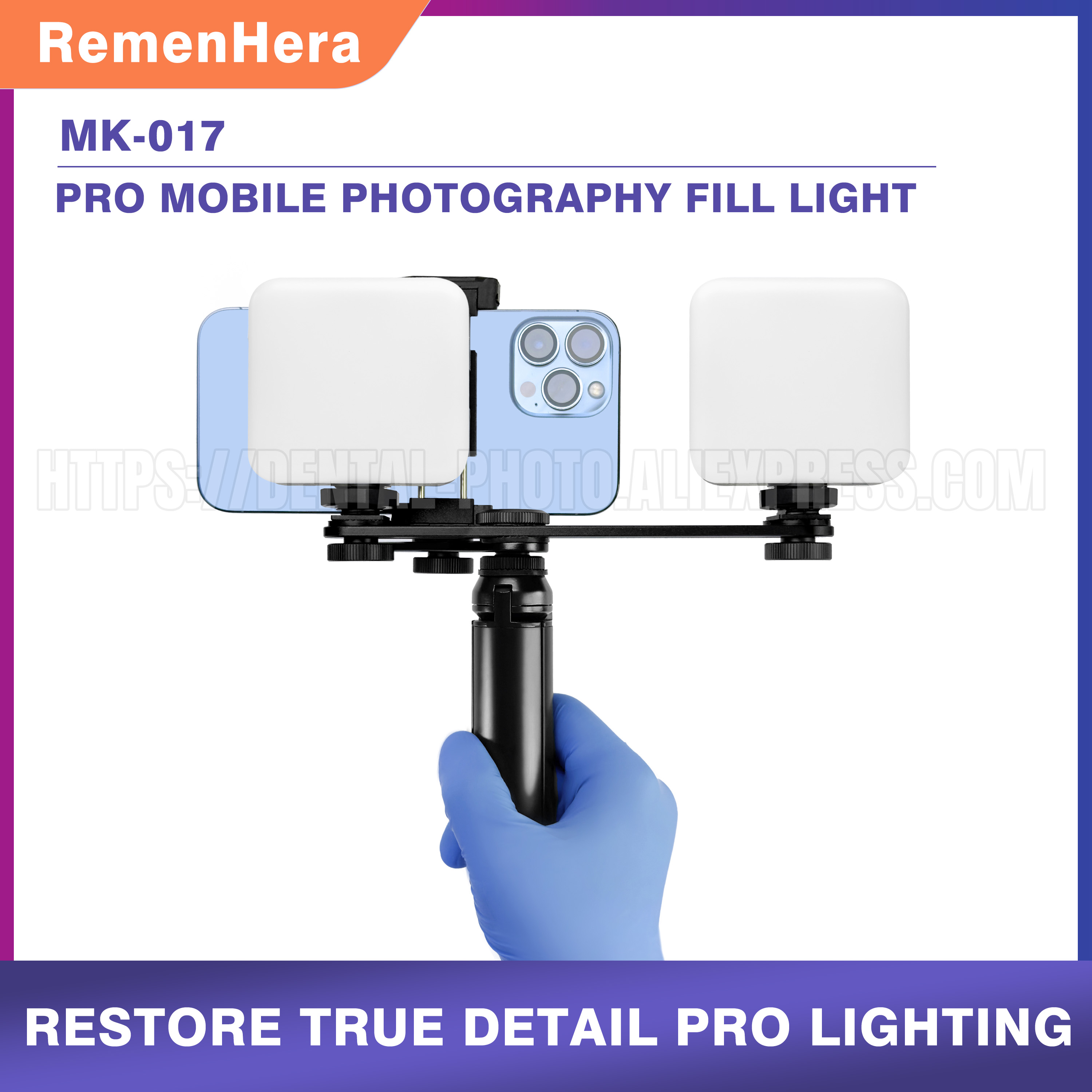 Luce LED Portatile HERA per Fo - Photography Mobile Lighting recensione e prezzo
