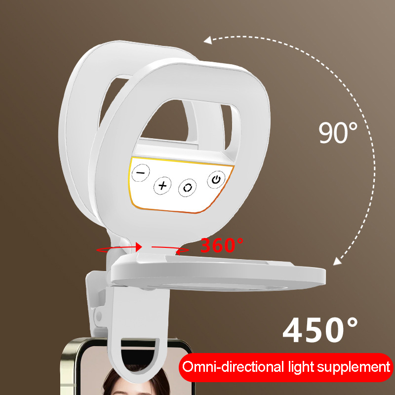 Luce LED ricaricabile, anello  - Photography Mobile Lighting recensione e prezzo