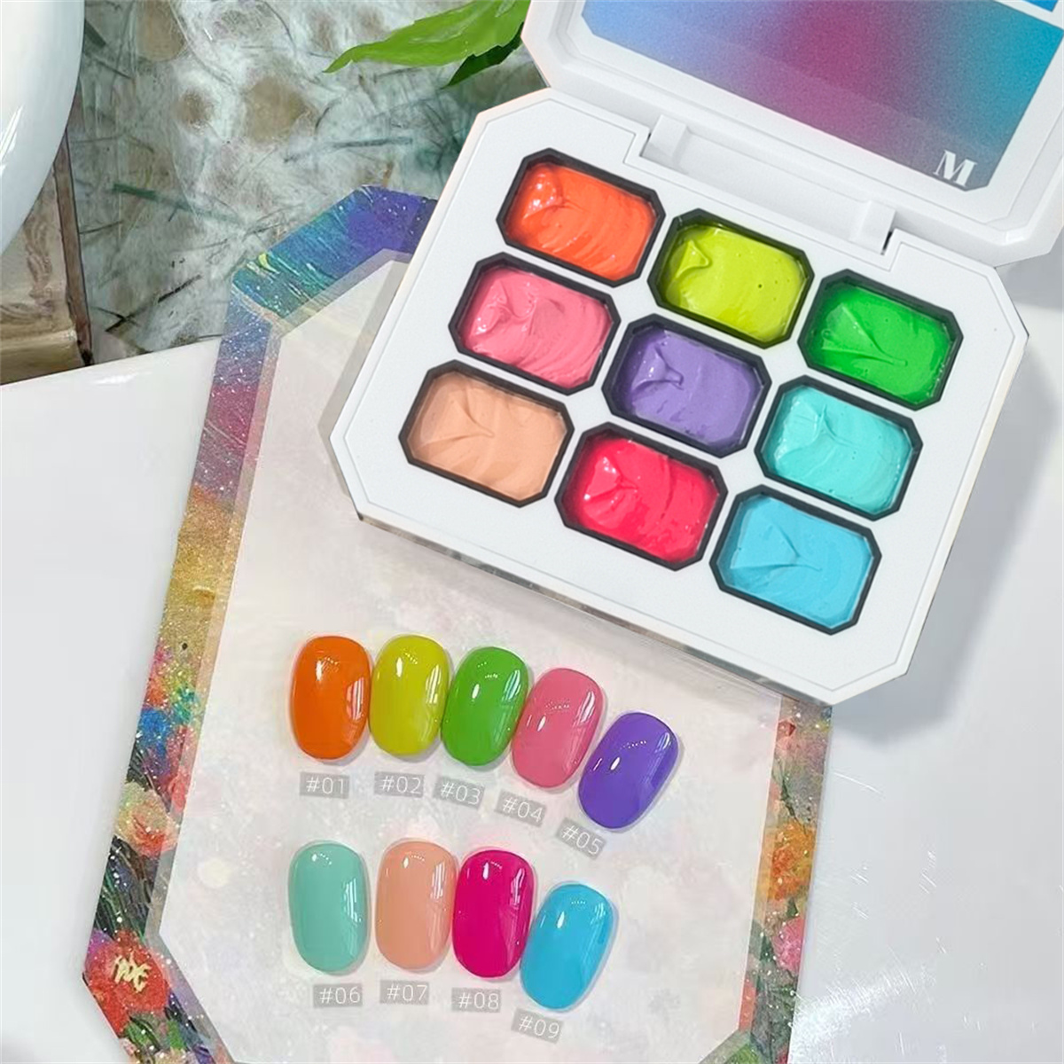 1 pz Smalto Gel Solido 9 Color - Photography Lighting Gels recensione e prezzo