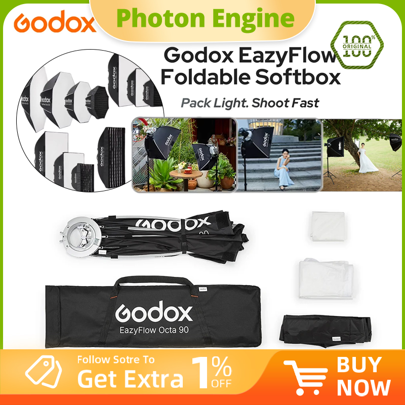 Godox Serie EazyFlow Softbox P - Photography Lighting Diffuser recensione e prezzo