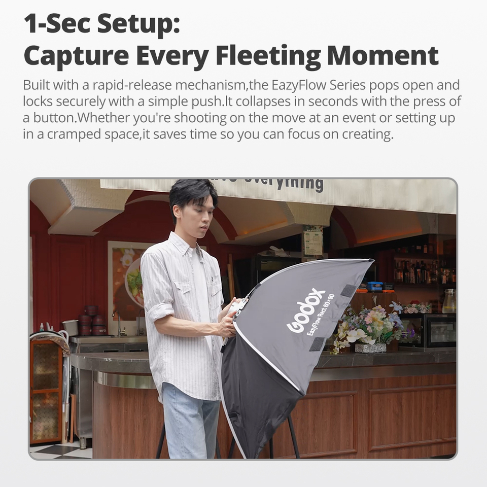 Godox Serie EazyFlow Softbox P - Photography Lighting Diffuser recensione e prezzo