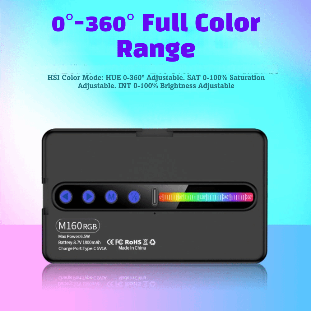 Luce video LED RGB dimmerabile - Photography Video Lighting Kit recensione e prezzo