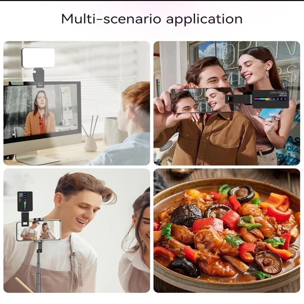 Luce video LED RGB dimmerabile - Photography Video Lighting Kit recensione e prezzo